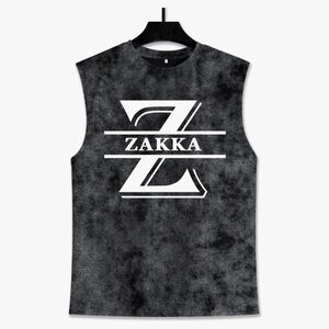 Men's Black Sleeveless Tee